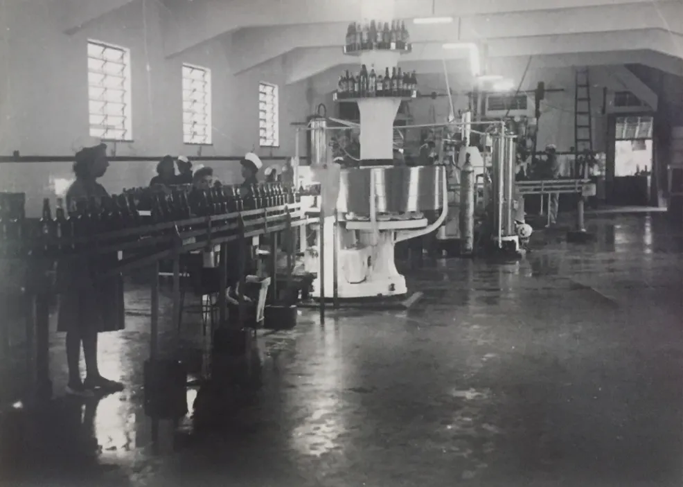 Linha de produção histórica
