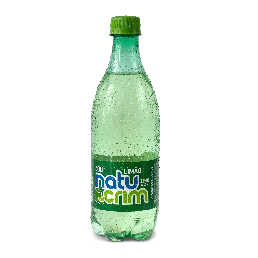 Natucrim Limão 500ml, zero açúcar
